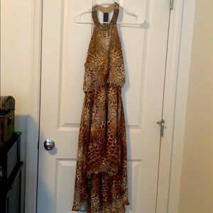 Leopard print dress